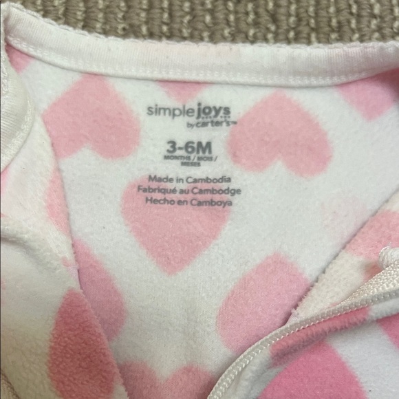 Carters Little Sister Footie - Picture 2 of 5